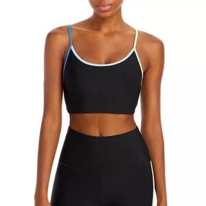 AQUA Athletic Multi Contrast Sports Bra